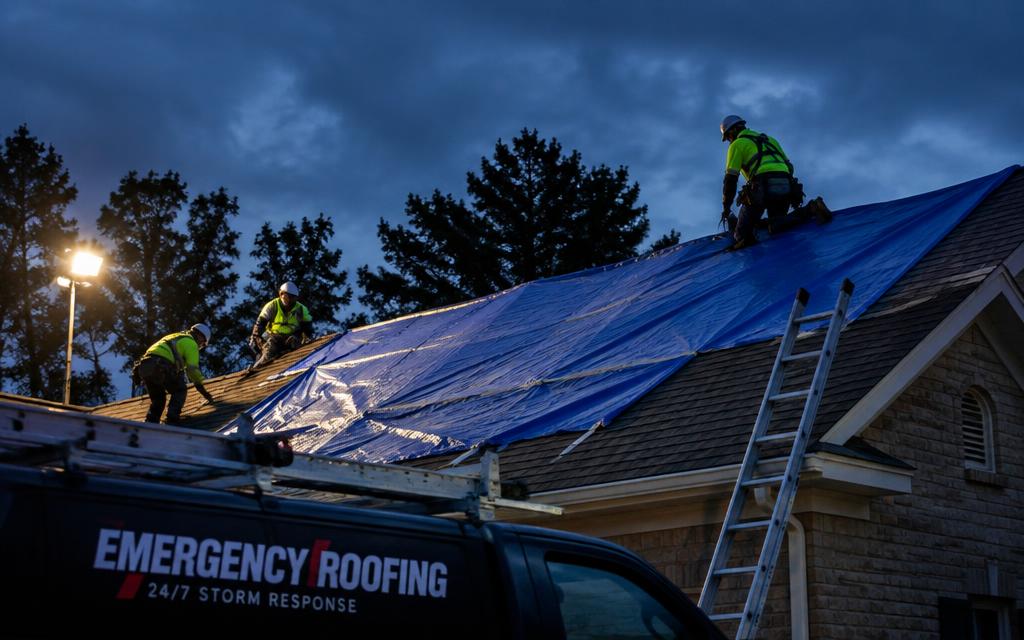 Emergency Roofing Services — example of this type of roofing work