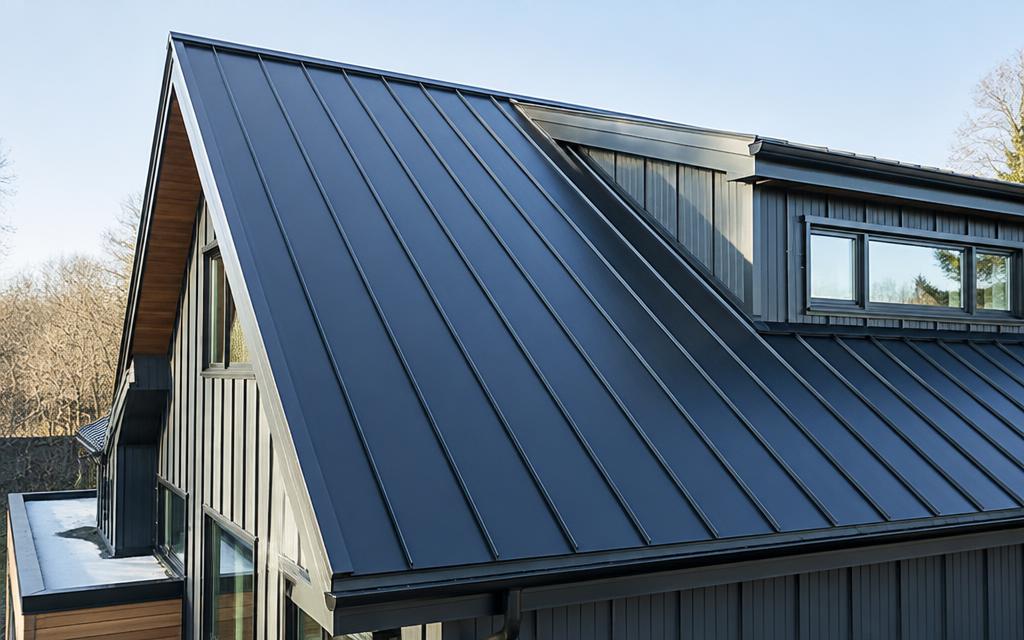 Metal Roofing — example of this type of roofing work