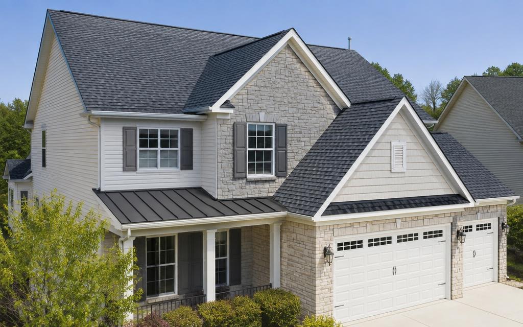 Residential Roofing — example of this type of roofing work