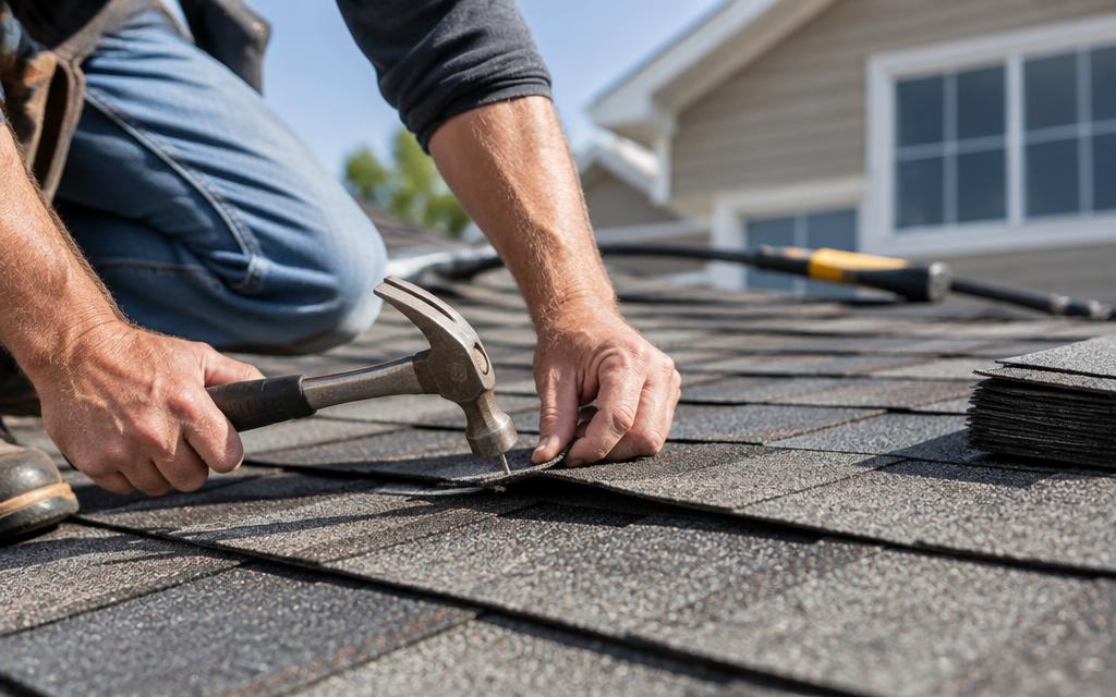 Roof Repair — example of this type of roofing work