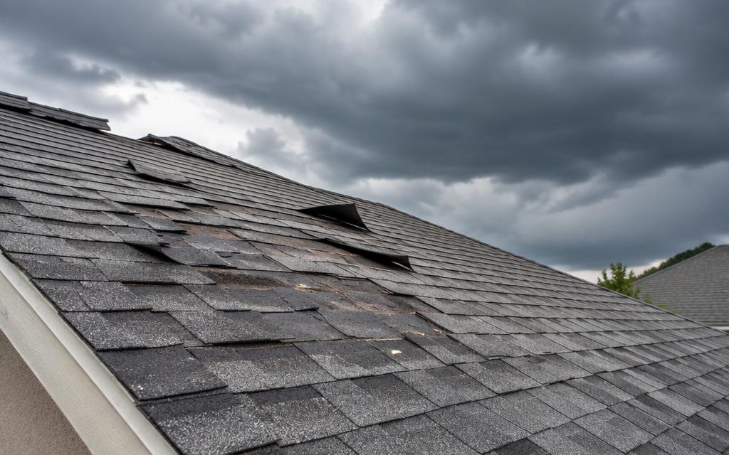 Storm Damage Roof Repair — example of this type of roofing work